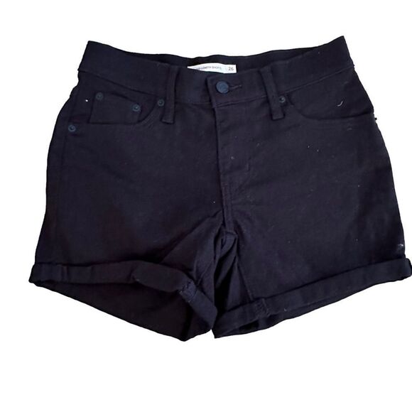 Levi’s ~ Mid length Denim Shorts ~ size 26 - Picture 1 of 10
